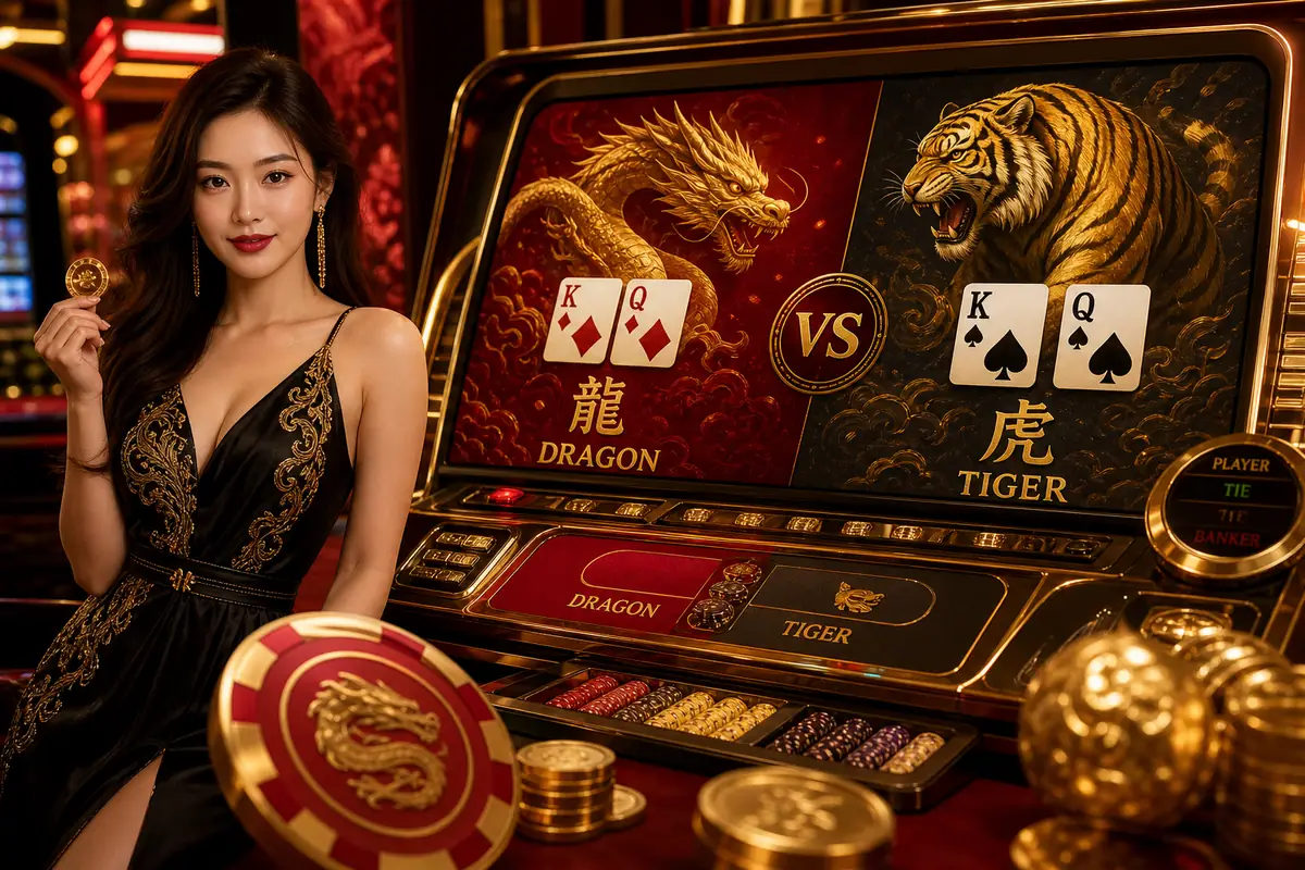 mario88 Casino dealer langsung di meja baccarat
